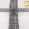 10mm contas de vidro cor natural pulseira com contas colar acessórios de joias DIY fabricantes atacado