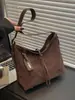 Bolsa de Hombro para Viajes Diarios de Alta Apariencia 2025 Otoño e Invierno Nuevo Estilo Versátil Gran Capacidad Bolso Vintage para Mujer