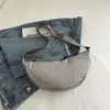Bolso de Moda Sencillo Tipo Empanada 2024 Verano Nuevo Estilo Coreano Casual Retro Bolso Cruzado Diseño de Nicho Bolso de Hombro para Mujer