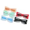 Nuevas Gafas de Sol de Moda para Mujer con Forma de Mariposa Triangular Transfronteriza, Gafas de Sol de Personalidad Estilo Urbano para Mujer