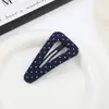 Nuevo Clip de Pelo de Terciopelo de Gota de Agua de Gama Alta Coreano Moda Clip para Flequillo Clip Lateral Accesorios para el Cabello Versátiles