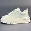 Nuevos Zapatos de Hombre Primavera 2026, Transpirables, Gama Alta, Suela Gruesa, que Aumentan la Altura, Tenis Blancos, Tenis Deportivos y Casuales para Jóvenes Hombres