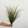 Adereços de grama de cauda de cachorro de junco simulado com conteúdo Yang, ornamentos decorativos, flor em vaso, grama de junco simulada, grama de cebola, atacado