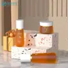 Set de Botellas de Vidrio Cosmético Personalizado Botella de Esencia Botella de Crema 100ml Producto para el Cuidado de la Piel Botella con Dispensador