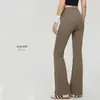 Calças de Yoga Flare de Cintura Alta para Mulheres, Controle de Barriga, Levanta Bumbum, Emagrecimento, Confortáveis, Amigáveis à Pele, Versáteis, Adequadas para Uso Diário, Calças Fitness Pilates