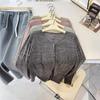 Cárdigan de punto de algodón suave y transpirable con diseño de copo de nieve para mujer, cuello en V, primavera, otoño, verano, estilo fino, manga larga gris, camiseta de protección solar para mujer