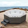 B&B SPA ao ar livre Banheira SPA para várias pessoas Villa Fonte termal Surfe Aquecimento de temperatura constante Massagem Piscina residencial