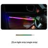 Iluminação Ambiente para Carro Novo, Iluminação Interna de Carro Modificada de 256 Cores, Iluminação Decorativa Interna, Tira de Iluminação Ambiente para Painel
