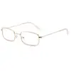 Gafas de sol cuadradas de montura pequeña de nueva personalidad transfronterizas moda retro para hombres y mujeres tendencia
