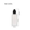 Frasco de gota pequena 10ml colírio garrafa 30ml garrafa plástica PE líquido translúcido sub-embalagem squeeze garrafa de pigmento pe frasco