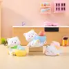 Caja Misteriosa de Cristal con Temática de Gato de Celebridad de Internet de Gran Venta, Decoración Linda de Mascota para Escritorio de Oficina, Decoración del Hogar al por Mayor
