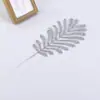 Hojas de Árbol de Hoja de Oro Simulada Hojas Persas Guirnalda de Árbol de Navidad Accesorios de Decoración Hojas de Olivo Hecho a Mano DIY Hojas Simuladas