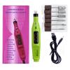Mini Kit Polidor de Unhas, Removedor e Polidor de Unhas Portátil, Caneta Polidora Elétrica, Kit Completo de Ferramentas