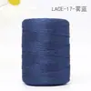 Hilo Brillante de Seda Hueca de 1 mm Hilo Delgado de Seda de Hielo Ganchillo de Tejer DIY Hecho a Mano Sombrero Bolsa Sandalias Juego de Tazas de Agua Lana
