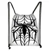 Nueva Bolsa de Almacenamiento Cruzada de Poliéster con Cordón de Marvel Spider-Man Mochila con Cordón de Gran Capacidad Fabricante Venta al por Mayor