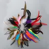 Suministros para Mascotas Juguetes para Gatos Pluma de Colores Cabezal de Repuesto Combinación Palo para Molestar Gatos Caña de Pescar Interactiva Fábrica Transfronteriza