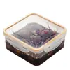Caja de Almacenamiento para Huevos Cocidos BNBSSquare, Caja Sellada para el Hogar para Conservar la Frescura de Huevos Cocidos, Pepinillos y Marinar