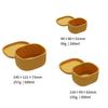 Pote de Silicone para Almoço Aquecimento no Micro-ondas com Tampa Trabalhador de Escritório Pote de Frutas para Almoço Caixa para Conservar Fresco Pote para Almoço na Geladeira Estudante