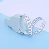 Cinta métrica de cintura para linterna portátil personalizable, Cinta métrica tridimensional, Puede imprimir LOGOTIPO, Cinta en forma de Y de medición automática de cintura y pecho