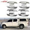 Para Toyota Hiluxvigo2006-2015 Tazón de Puerta ABS Electrochapado Piezas Exteriores Protección Restauración Manija de Puerta