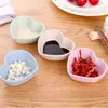 Plato de condimentos de paja de trigo al estilo japonés, plato de vinagre creativo, plato de salsa de soja, plato de condimentos de cocina a prueba de humedad, tazón pequeño de plástico