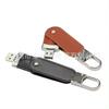 Suministro Directo de Fábrica Pendrive USB Memoria USB Flash de Cuero Llavero Cuero Estuche de Cuero Disco U Regalos Digitales para Negocios