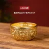 Tazón de lata para agua potable tailandesa vajilla importado de Tailandia estilo del Sudeste Asiático Dai plata Pao Ruda tazón tazón para postre de batido