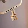 Perro Lindo Transfronterizo Popular Acrílico Teléfono Móvil Tapón de Polvo Tipo Colgante Tipo-C