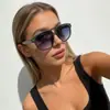 Gafas de Sol para Hombre con Montura Grande Estilo Europeo y Americano, Doble Puente, Gafas Aviador de Personalidad Trendy para Exteriores, Gafas de Sol Versátiles de Moda Estilo Callejero para Mujer