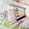 Pente Pequeno para Viagem Dobrável Pente Infantil Dormitório de Meninas Fofo Mini Pente de Macaron Pente de Cabelo Atacado