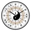 Reloj de Salón de Belleza Flujo Meridiano Reloj Colgante de Salud de 24 Horas Medicina Tradicional China Meridiano de Doce Horas Bagua Jing Li Cuiyou
