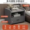 Mesita de Noche Lujo Ligero Gabinete de Almacenamiento de Mesita de Noche Pequeño Estilo Ins Dormitorio Hogar Gabinete Simple de Mesita de Noche Gabinete de Almacenamiento