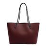 Bolso de Mujer de Gran Capacidad Transfronterizo Nicho de Alta Gama Retro Simple Casual Bolso Cadena de Moda de Mano/Hombro