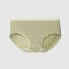 Roupa Íntima de Algodão Puro para Mulheres Algodão 7A Virilha Antibacteriana Calcinhas Femininas Tamanho Grande Confortáveis que Cobrem o Quadril Roupa Íntima para Meninas Shorts Esportivos