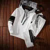 Traje Casual de Primavera Moda Masculina Deportiva Primavera y Otoño Ropa Delgada Suéter Moda Atractivo Estilo Coreano Chaqueta Masculina