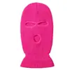 Gorro de Punto de Tres Agujeros Estilo Europeo y Americano Transfronterizo, Gorro Tejido, Gorro de Lana Protector de Orejas, Gorro de Esquí, Resistente al Frío, Moderno, Versátil para Viajar al Trabajo