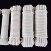 Cuerda de núcleo de algodón, cuerda para cortinas, cuerda de amarre, cuerda trenzada de algodón, cuerda trenzada para tender la ropa, cuerda decorativa de amarre y envoltorio