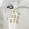 Accesorios de joyería vintage collar con colgante de diamante diy pendientes pendientes corazón de amor estrella estrella rosa alce