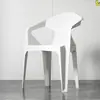 Mesa y Silla de Plástico para Patio Exterior Combinación Mesa para Puesto de Comida Mercado Nocturno Silla con Respaldo Barbacoa Impermeable Protector Solar Playa Exportación