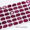 Dongzhou Diamante para Uñas Rosa Rojo Punto de Diamante Accesorios para Joyería DIY Forma Ovalada Especial Uña Portátil Diamante para Uña Venta al por Mayor