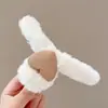 Pinza para el Cabello de Tiburón de Felpa Acrílica de Alta Gama Pinza Grande Accesorios para el Cabello de Mujer Volumen del Cabello Múltiples Capas Melena de Cabello Pinza para el Cabello