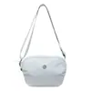 Bolsa de Celular Ultraleve para Mulheres, Nova Moda Versátil Pequena Bolsa Transversal, Pequena Bolsa de Lona de Nylon Xadrez Unissex