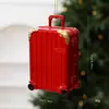 O novo pingente de PC de árvore de Natal vermelha pintada da Shengyuan para decorações de Natal DIY e penduricalhos de janela está disponível para atacado.