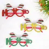 Nuevas gafas decorativas navideñas para adultos y niños, regalo de Navidad, suministros para fiestas, marcos de gafas creativos, venta al por mayor