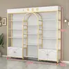 Prateleira de Cosméticos Display Rack Multicamadas Gabinete de Exibição de Produtos para Salão de Beleza Skincare Salão de Unhas Barbearia Gabinete de Exibição