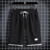 Shorts de Tricô Waffle para Homens, Falso Duas Peças, Shorts Casuais Soltos de Comprimento Médio, Marca Tendência Verão 2026 Shorts de Cinco Pontos Esportivos de Basquete de Secagem Rápida