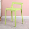 Silla de plástico taburete de plástico respaldo silla de espera de restaurante para adultos al por mayor hogar sala de estar silla de mesa de comedor taburete alto taburete de caballo