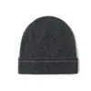 Cachemira Suave y Cera 2025 Otoño e Invierno Nuevo Estilo Unisex Color Lingote Aguja Combinación Protección Cálida para Orejas Punta del Pie Gorro de Punto