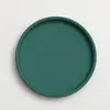 Base de Mimbre Cerámica Quemada Esterilla Decorativa para Agua Florero Nórdico Color Apagado Maceta Engrosada Recolector de Agua