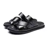 Chinelos de pessoa preguiçosa estilo INS de verão Chinelos masculinos de alta qualidade Confortáveis casuais sola macia Slip-on para exterior Chinelos masculinos para jovens